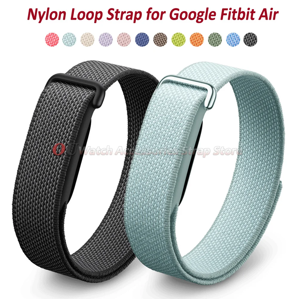Nylon Loop Strap for Google Fitbit Air Smartwatch Accessories Sport Breathable Pulseira Bracelet Correa for Fitbit Air Wristband