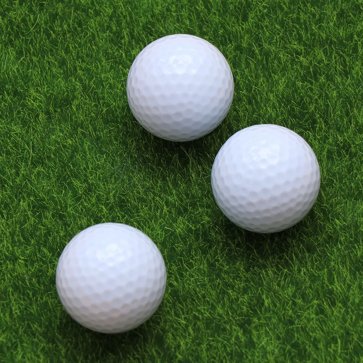 Esportes noturnos reutilizáveis de golfe com brilho LED para torneios 3 unidades