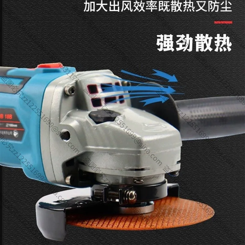 

Suitable for JB18B Lithium Battery Brushless Angle Grinder Grinding Rechargeable High-power Polishing and Cutting Machine