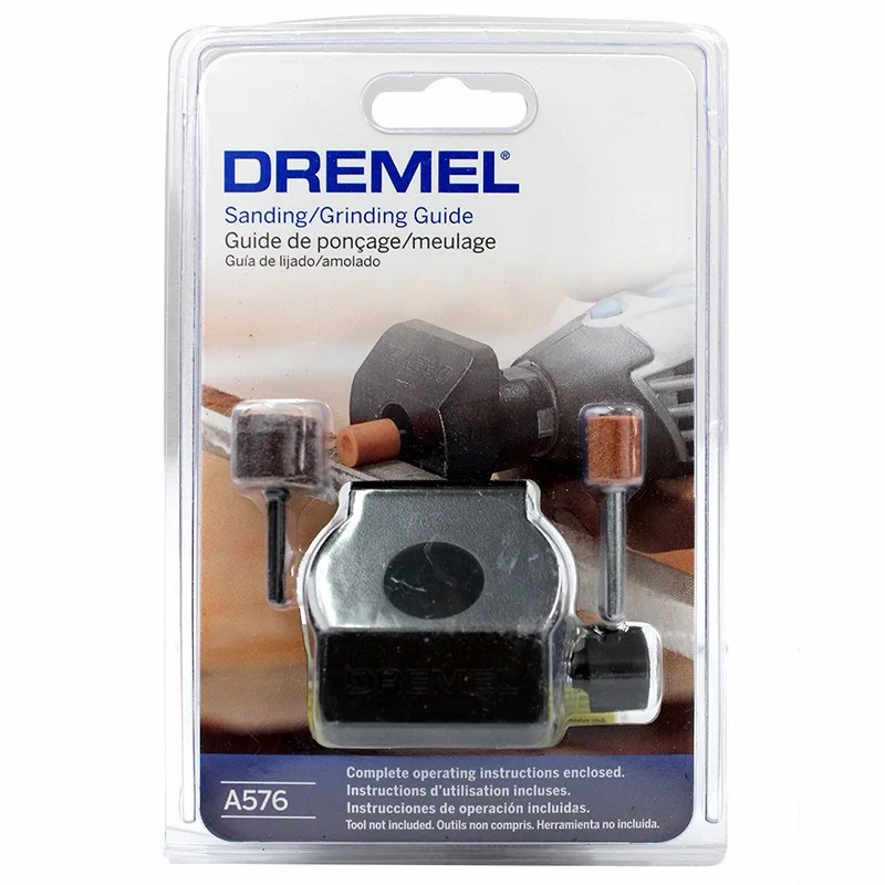 Imagem -04 - Dremel A576 Lixar Guia de Moagem Ferramenta Rotativa Acessório para Moedores Elétricos Dremel Acessórios para Afiação Angulares Carpintaria