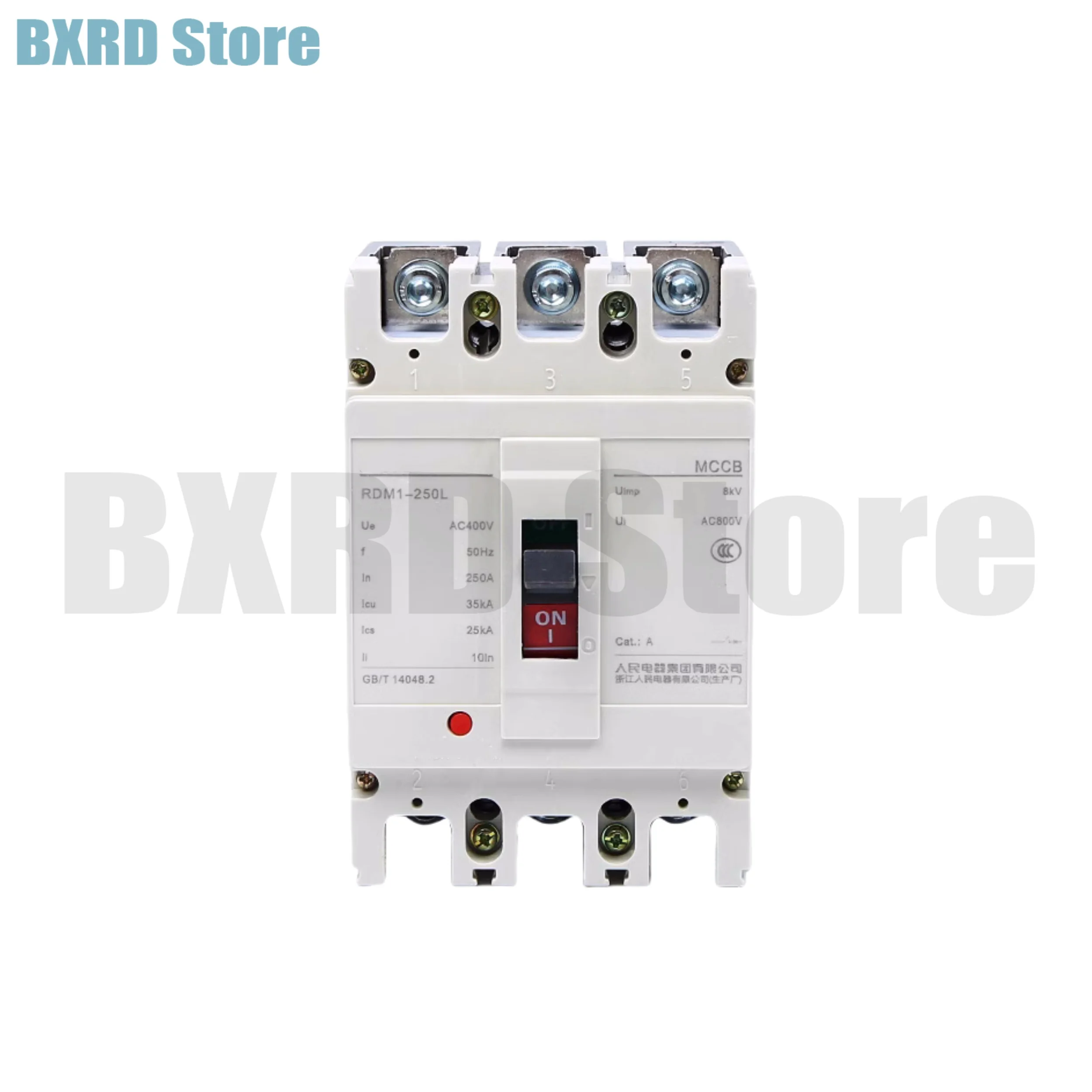 New Original RDM1-125/250/400L RMM1 NM1 125A Molded Case Circuit Breaker 63A Air Switch 250A