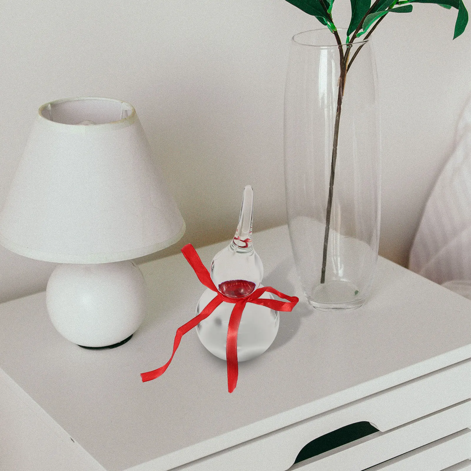 

Crystal Gourd Desktop Decor Creative Fortune Ornament Compact Sculpture Decoration Home Office Gourd Sculpture Statue