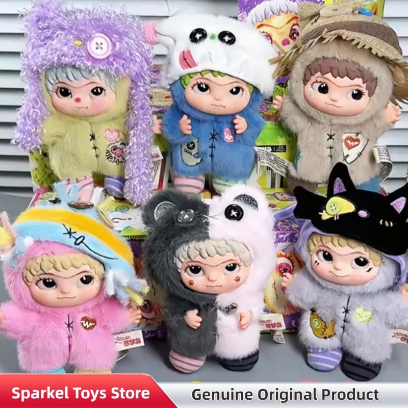 

Genuine Wakuku The Handicraft World Of Wakuku Series Blind Box Cute Vinyl Plush Pendant Doll Collect Figure Toy Gift For Girls