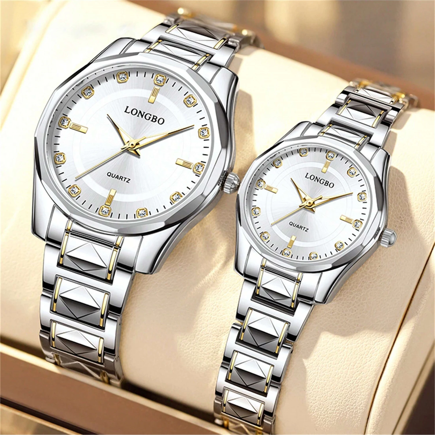 2024 Fashion trend men women watches couple watches simple waterproof luminous round dial for daily life commemorative gifts