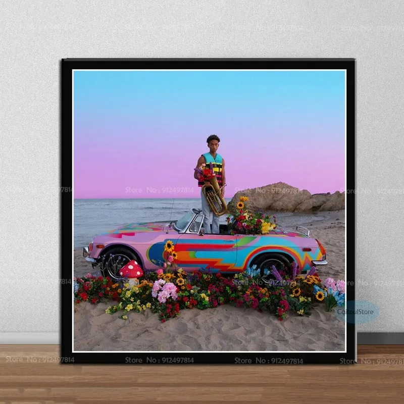 Jaden Smith SYRE Rap Hip Hop Album Cover Canvas Printed Living Room Decorative Mural Art