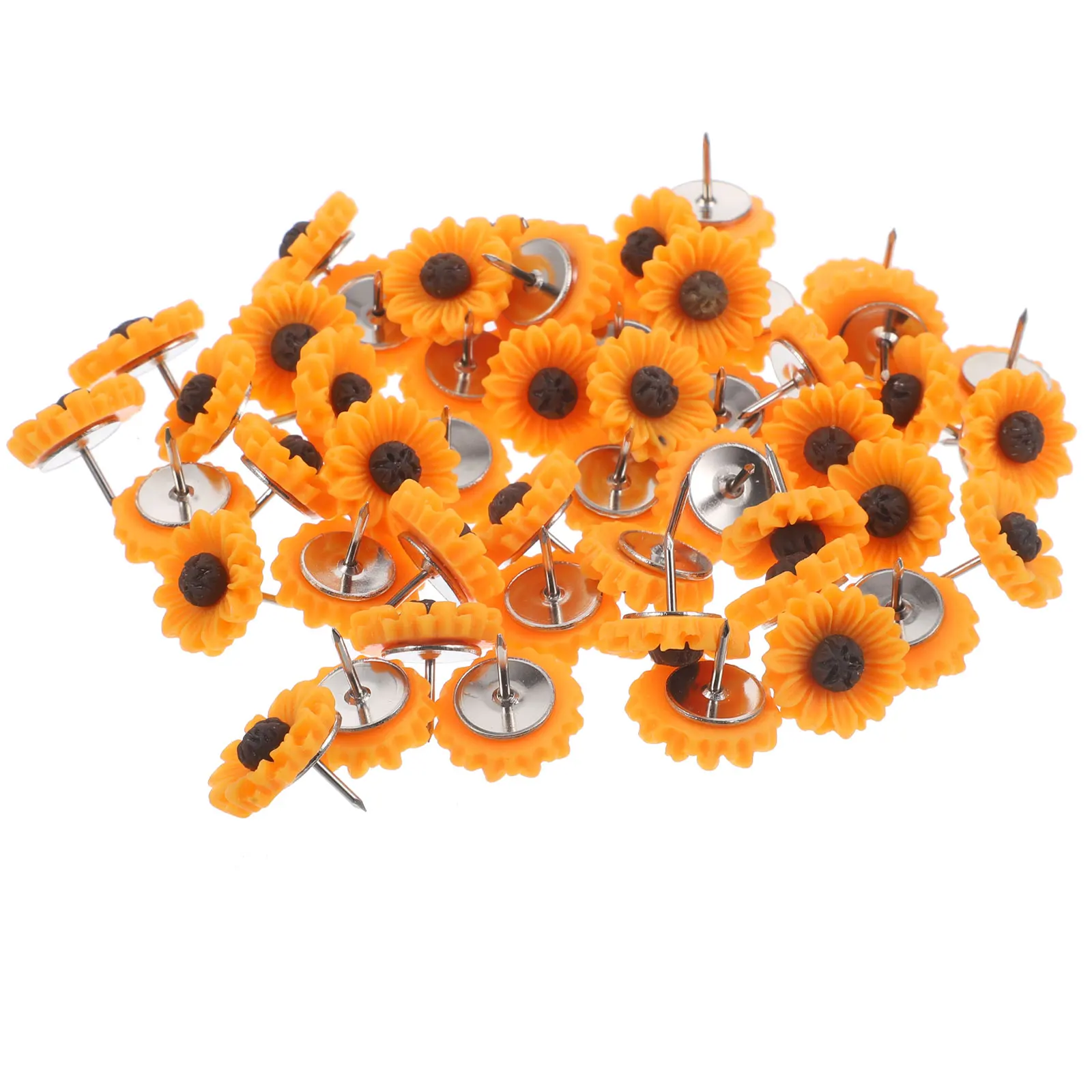 

Sunflower Push Pins Pushpin Cork Board Home Accessories Multi-function Convenient Pushpins