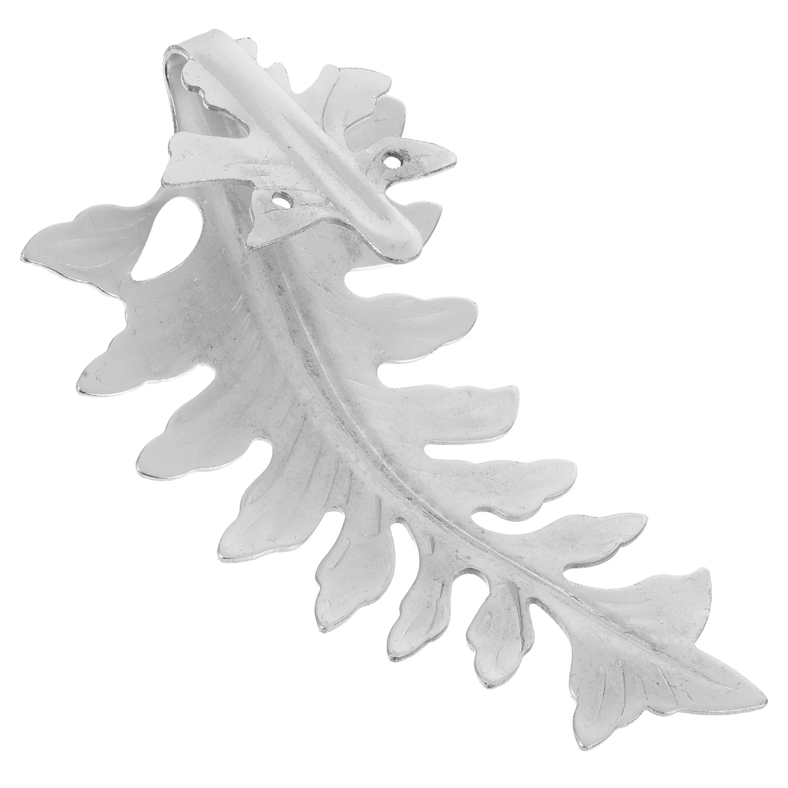 

Leaf Shaped Curtain Holdback Metal Decorative Window Drapery Tieback Hook for Home Living Room Bedroom Hotel Decor