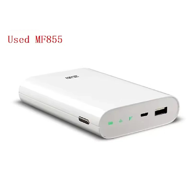 USED Router WIFI 4G MF855 4G Network WIFI Multi-User Hotspot Sharing 5000MAH Power Bank For ZMI