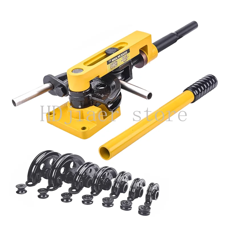 

SWG-25 Multi-Function Manual Metal Hydraulic Pipe Bender - For Stainless Steel/Copper Pipe Bending, Portable with Tool Kit