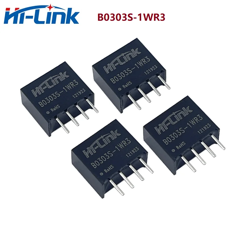 5pcs Free Ship Hi-Link 1W 3.3V 5V DCDC B0305S-1WR3 B0303S-1WR3 Smart Electronics Isolated Unregulated Single Output Power Module