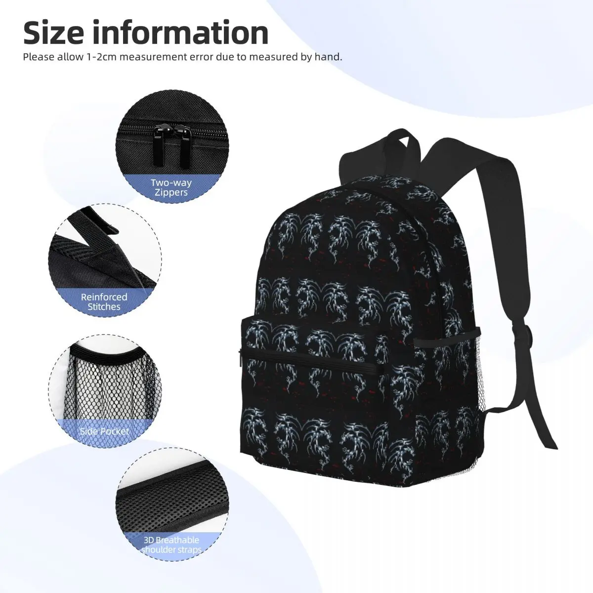 Mochila española Lola Indigo, mochila de gran capacidad para niños y niñas, mochila escolar, bolsos de hombro para hombres y mujeres
