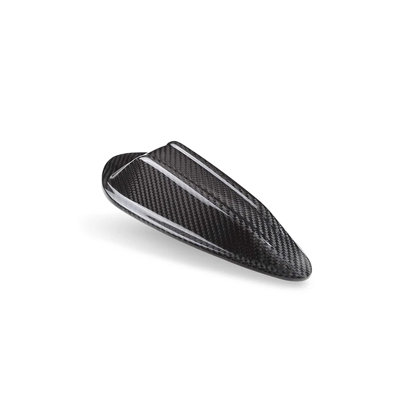 Real Dry Carbon Fiber Shark Fin Antenna Cover Trim For BMW G20 G26 G87 M2 G80 M3 G82 M4 G05 X5 G06 X6 2023-IN Sticky Add On Part