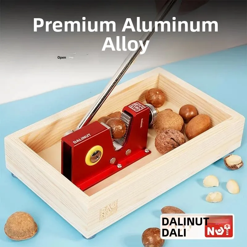 High-End Nutcracker Tool for Opening Hazelnuts Walnuts Apricot Kernels Hawaiian Pecans Kitchen Cooking Utensils Nut Cracking