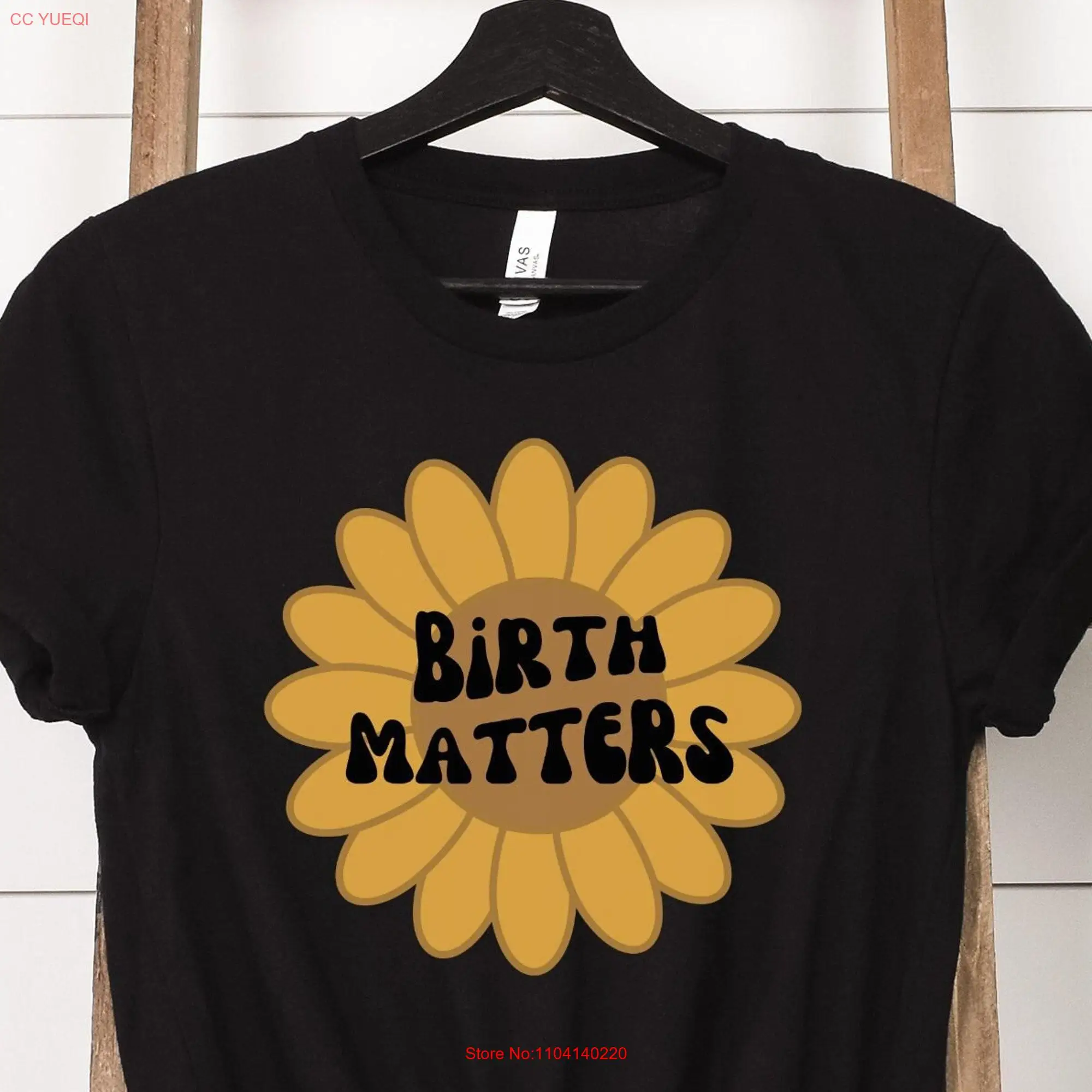 Birth Matters T Shirt Birther worker for Doula Midwife OB OBGYN long or short sleeves