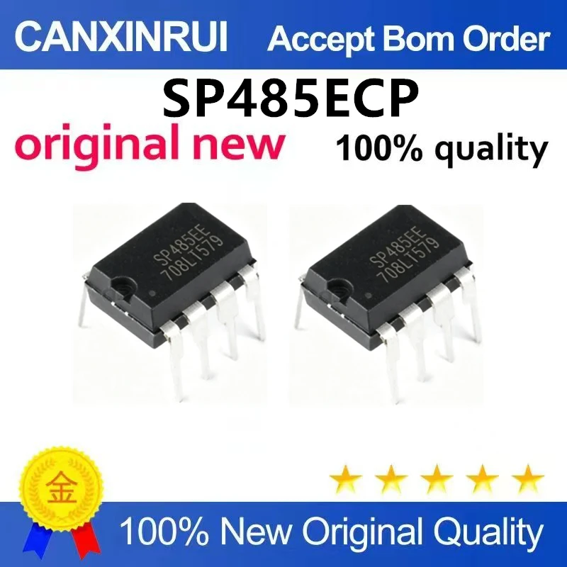（5pcs-10pcs）Brand new original SP485ECP transceiver chip with direct insertion IC