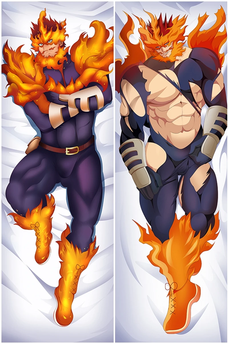 Anime Hero Endeavour Cosplay Dakimakura Pillow Case Hugging Body Cartoon Accessories Xmas Gift