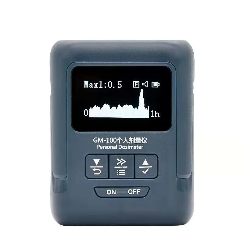 

Personal dosimeter GM-100A Hospital home gamma beta X-ray nuclear radiation detector alarm