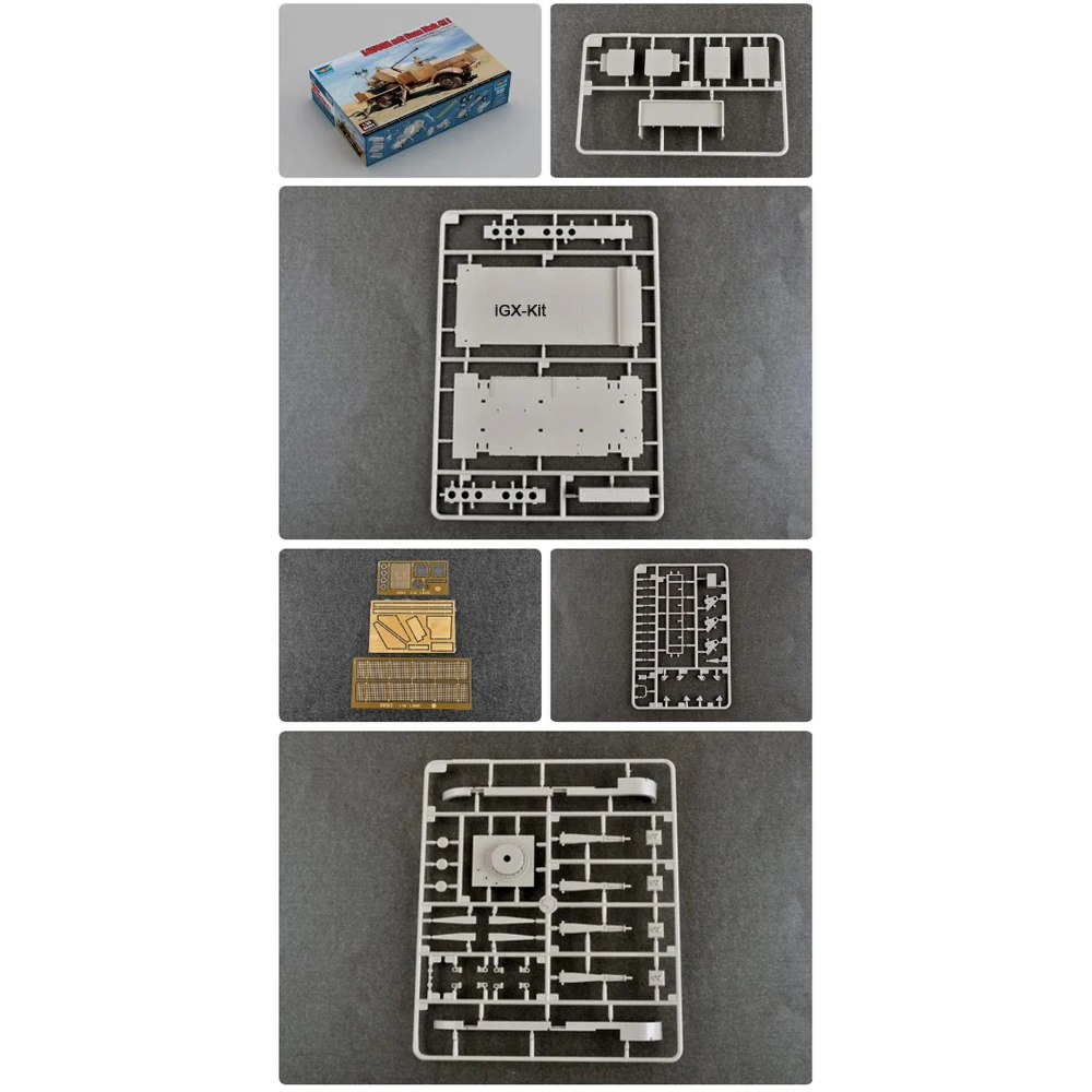 

Trumpeter 09595 1/35 Scale L4500A Armored Vehicle W/ Mit 5cm Flak 41 Assembly Plastic Military Toy Handmade Model Building Kit