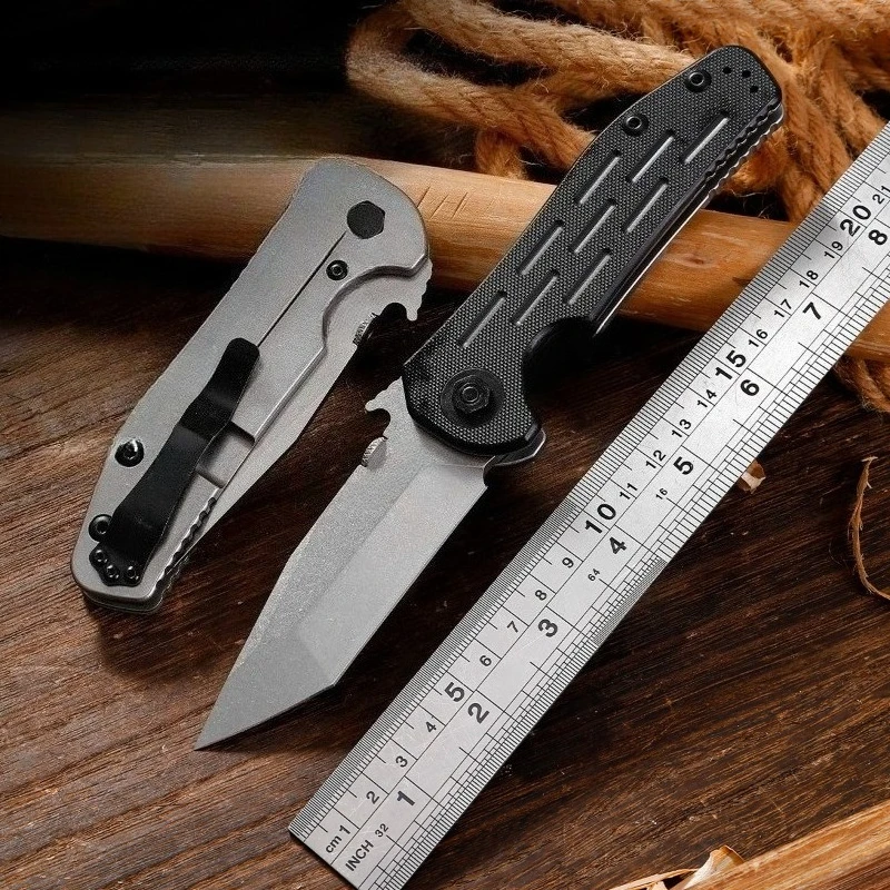 

M390 Blade Folding Pocket Outdoor Camping Survival Knife Tactical Hunting Portable Utility Fruit Self-defense Knives EDC Tools