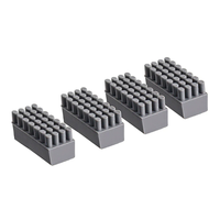 BIQU 4PCS Spare Silicone Brush Set For Bambu Lab P1 X1 Nozzles Wiper Hotend Cleaner