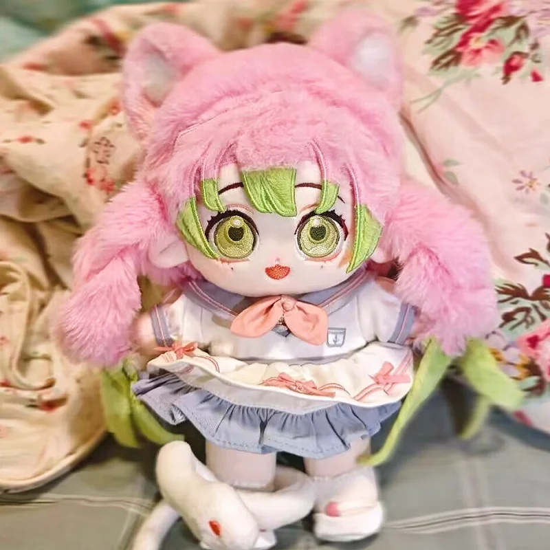 

Аниме Demon Slayer Iguro Obanai Kanroji Mitsuri красивая кукла 20 см косплей мультфильм мягкая сменная одежда для тела рождественская подушка подарки