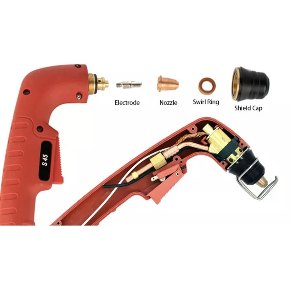 

2/5 шт. PE0106 вихревое кольцо S25 S35 S45 PT40 IPT-40 PT60 PT-60 IPT-60 плазменный резак часть горелки совместимая