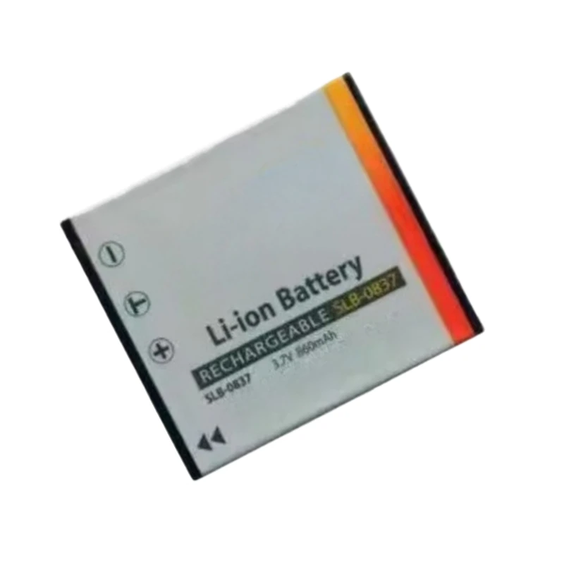 High Quality SLB0837 SLB-0837 SLB 0837 3.7V 860mAh Camera Battery & Charger for For SAMSUNG Digimax NV3 NV7 I5 I6 I50 L60