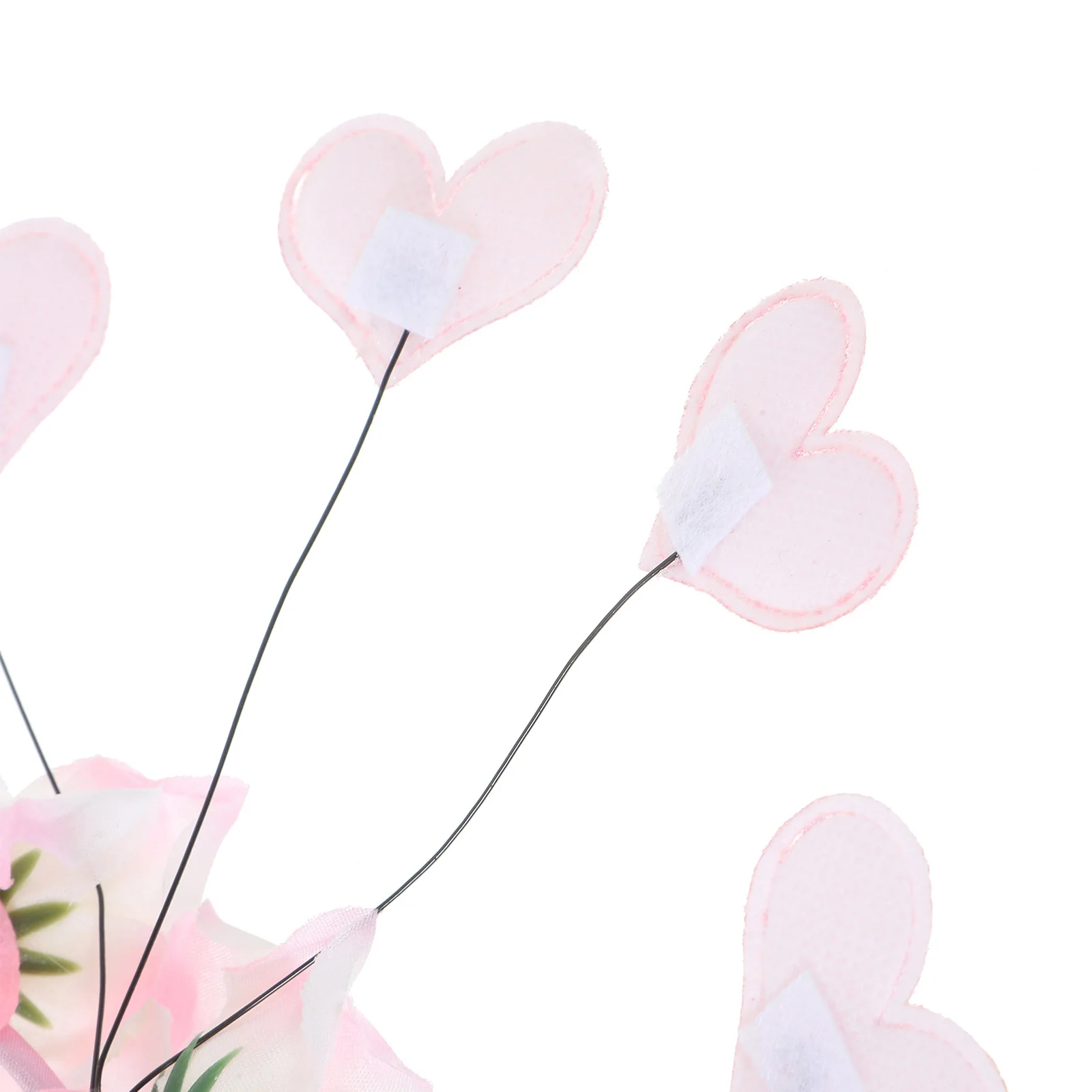 

1pcs Heart Shape Rose Flower Party Headband Romantic Valentine Hair Band For Adults Women Holiday Decoration Accessory