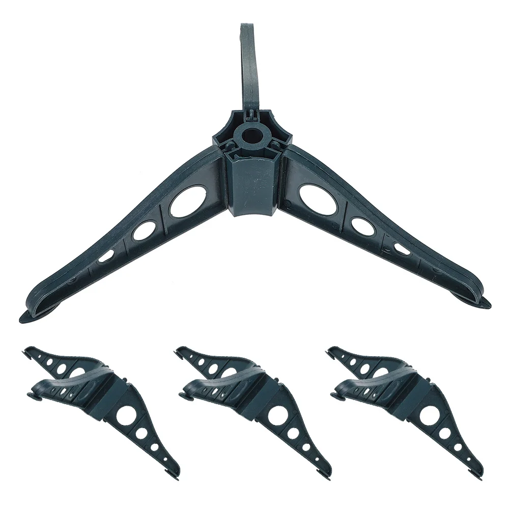 

4Pcs Xmas Tree Stand Smooth Finish Long-Lasting ABS Construction Holds Tree Securely Holiday Decoration Supply