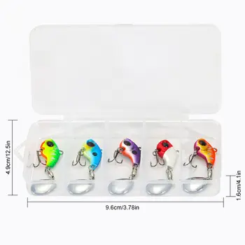 Señuelo de pesca con manivela de 6/10 g, piezas para señuelos, cebo deslizante, swimbait, juegos de manivela de roca, señuelos de pesca con cebo, accesorios de pesca giratorios 10 best sales Señuelos deslizantes - №5