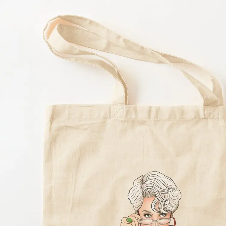 miranda priestly Tote Bag Women's beach bags sacs de shopping Women's shopper bag canvas tote bags