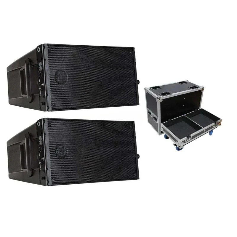 Altavoz Line Array Activo con Caja de Plástico, Sistema de Sonido para DJ, Altavoces RCF