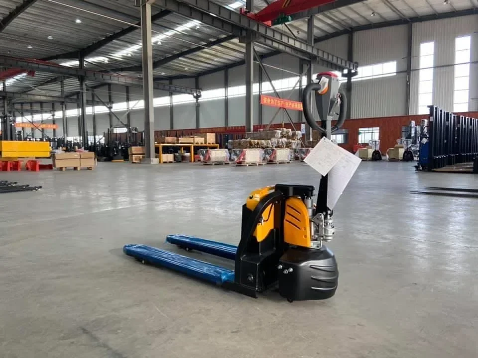 weliftrich 1500kg 1.5ton Full Electric Pallet Truck Electric Pallet Jack