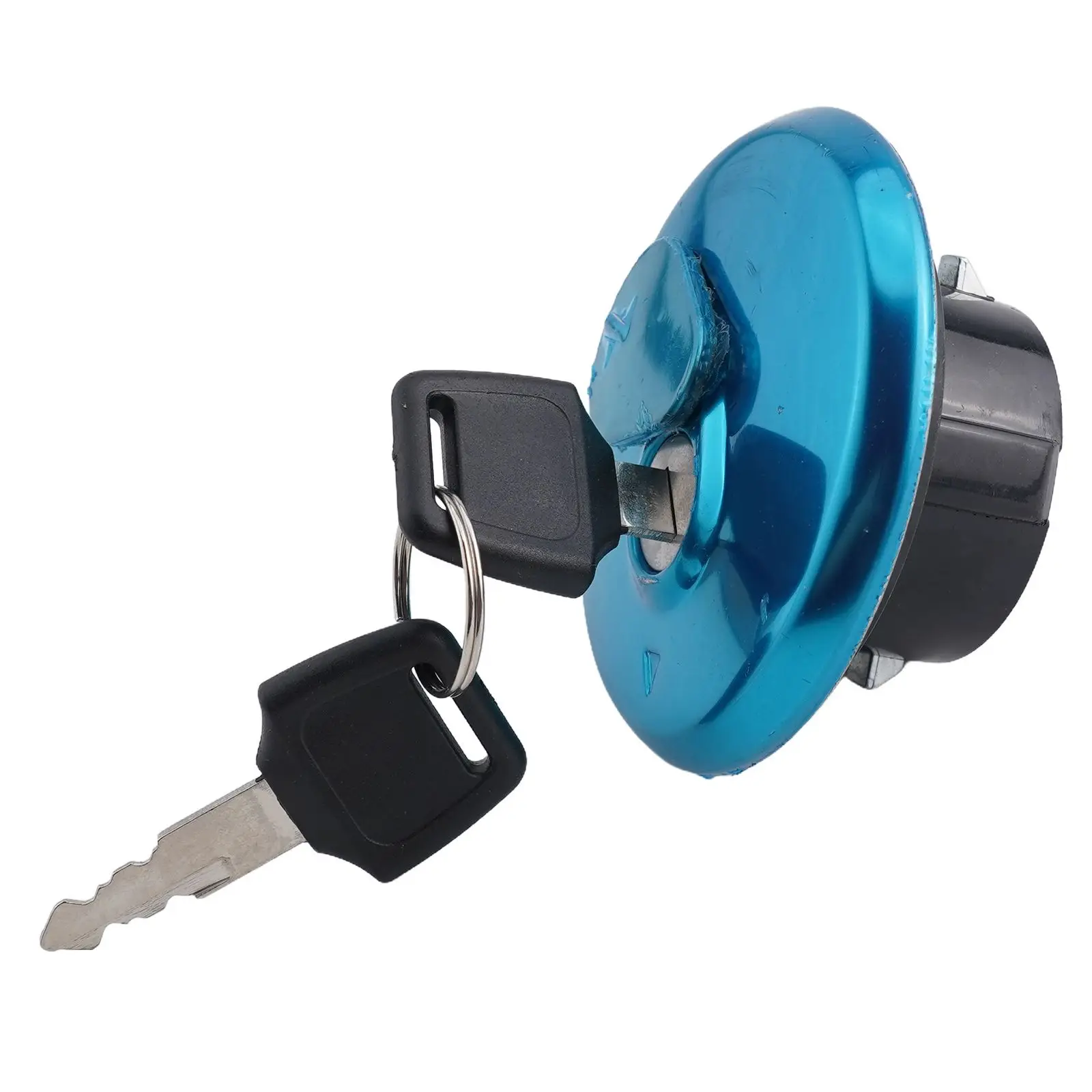 Aluminum Alloy Tank Cap Cover for Motorcycle Fuel Tanks Featuring Key Lock Security Designed for ATV and For Quad Vehicles