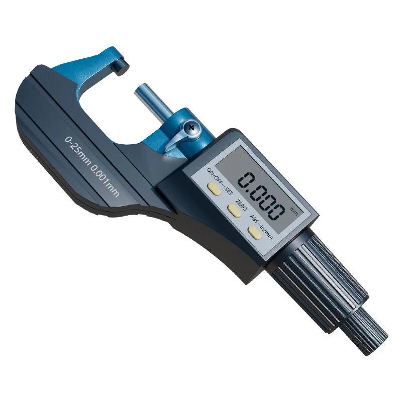 High Precision Digital Outside Micrometer 0-25/50/75/100mm, Electronic Micrometer for Thickness Testing