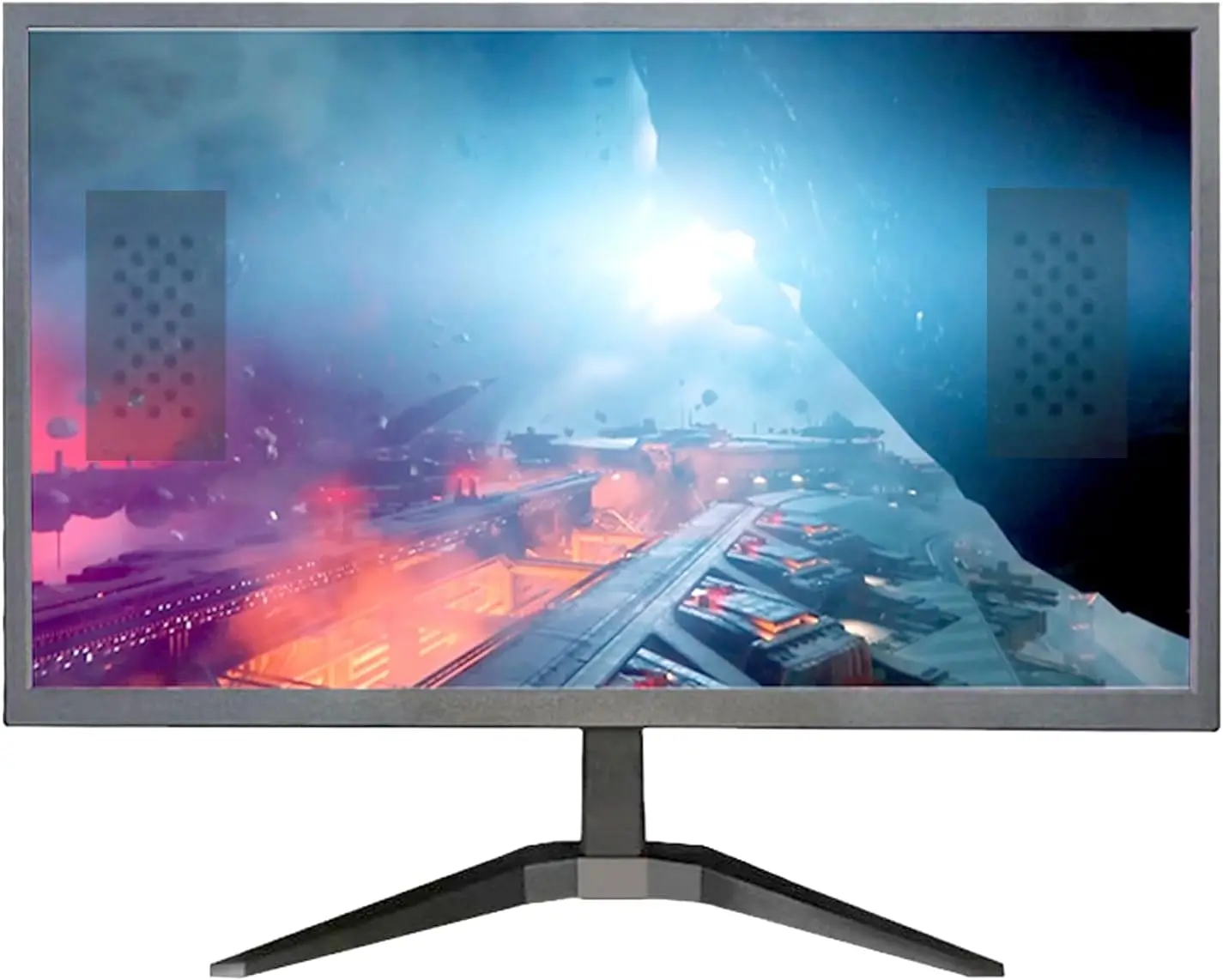 19" Full HD 75Hz Compact Monitor with Audio, VGA/HDMI, Anti-Glare
