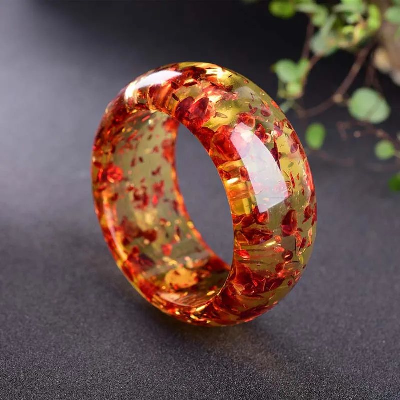 Flower Amber Bracelet, Fashionable and Elegant Temperament Versatile Jewelry