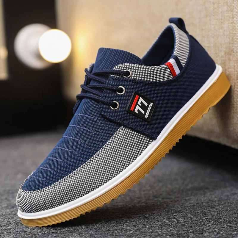 حجم كبير 47 الرجال بكين نمط تنفس أحذية مشي عدم الانزلاق كتلة اللون لينة وحيد دائم الراحة العرقية عارضة الأحذية #6