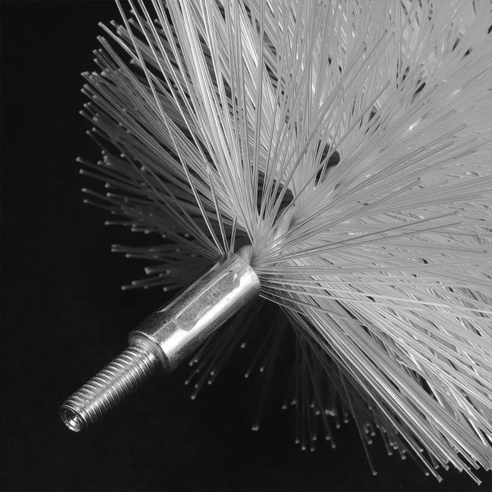 

Drain Hose Brush Head Replacement Sturdy Metal Nylon Cleaning Brush Head for Washing Machine Drain Pipe Clog Removal Tool