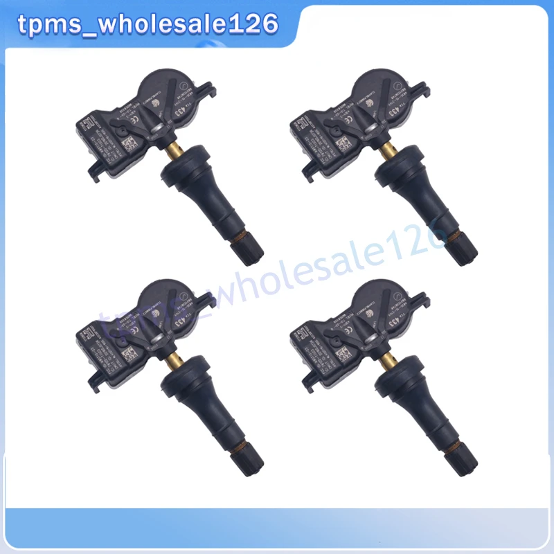 Tire Pressure Monitor System Sensor 4PCS 68313387AB For 2017-2022 Dodge Durango Fiat 500x Jeep Renegade TPMS 433MHZ 68313387AA