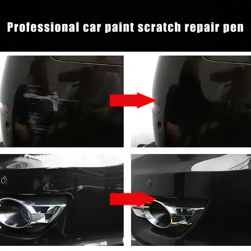 20g Car Touch Up Paint Pen, Auto Scratch Repair Fill Pen, Black White Golden Automotive Paint Remover view 5