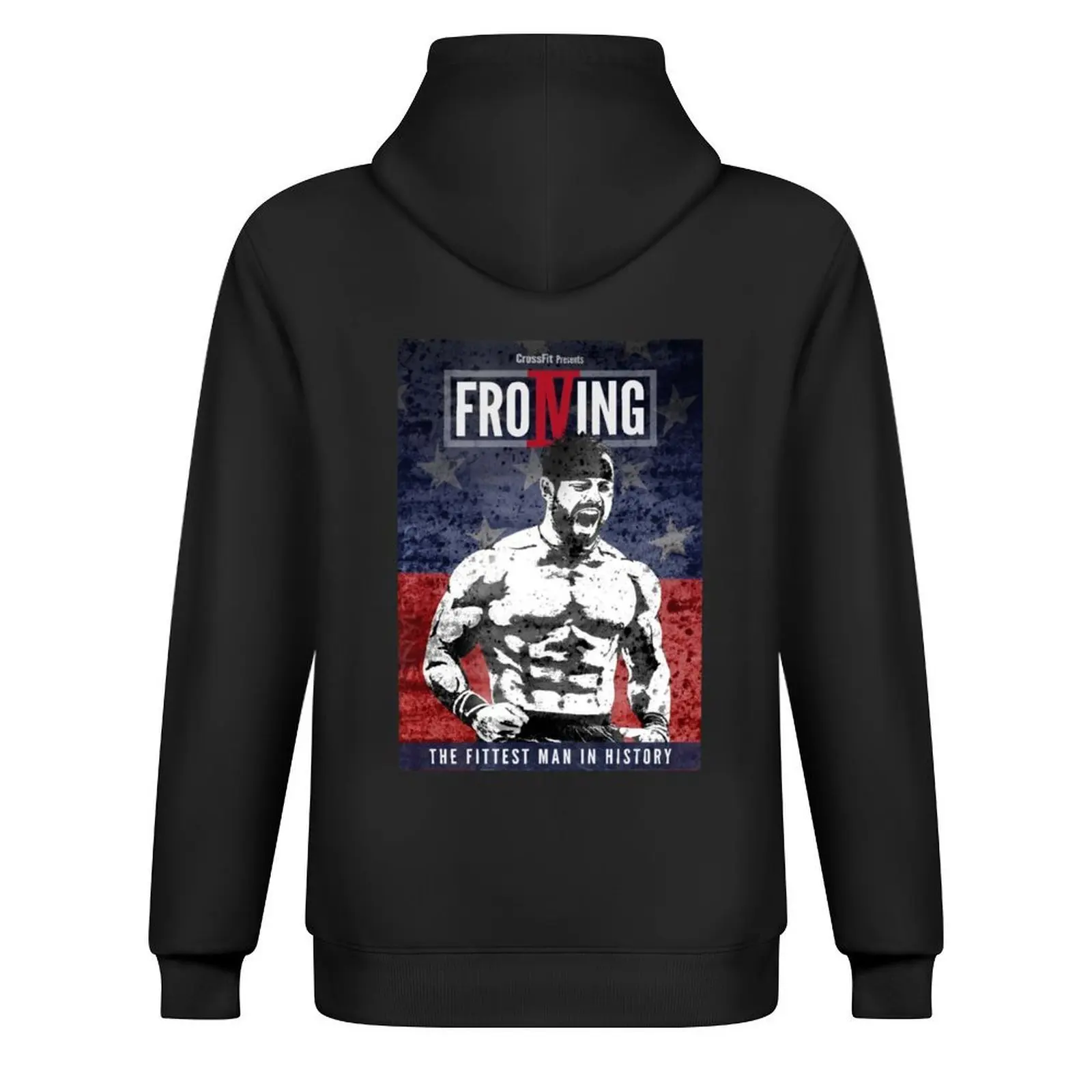 سترة بغطاء للرأس من Rich Froning ملابس كورية للرجال مصممة ملابس رجالي جرافيك تي شيرت بقلنسوة للرجال