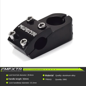 FMFXTR-Aluminium-Legierungfahrrad-Stiel, BMX-Stamm Fahrrad, Action Escalad, toter fliegender MTB, Mountain Road Guide, Fahrradteile, 22,2 mm 10 Hauptverkäufe BMX Street Willkommen - №6