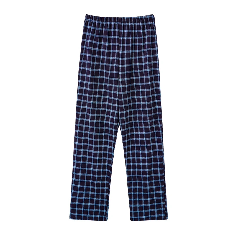 Big Yards 4XL Cotton Plaid Pajamas Sleep Pants Spring Summer Man Sleep Bottoms Men Pajamas Bottoms Sleep Pants Pajamas Pants