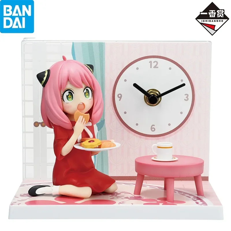 

Оригинальная коллекционная фигурка Bandai Ichiban KUJI Anya Forger SPY FAMILY Care for Another Last Prize, розовая, модель для сборки, коллекционная игрушка, подарок