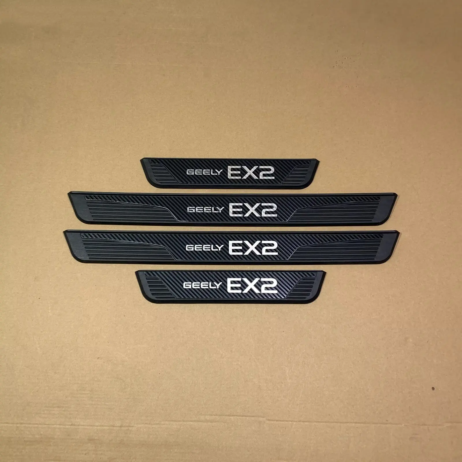 Für Geely EX2 2024 2025 2026 2027 Autoteile Türschwellen-Pedalabdeckung Zierleisten Einstiegsleisten-Schutz Aufkleber Auto-Styling Zubehör – Detail 3