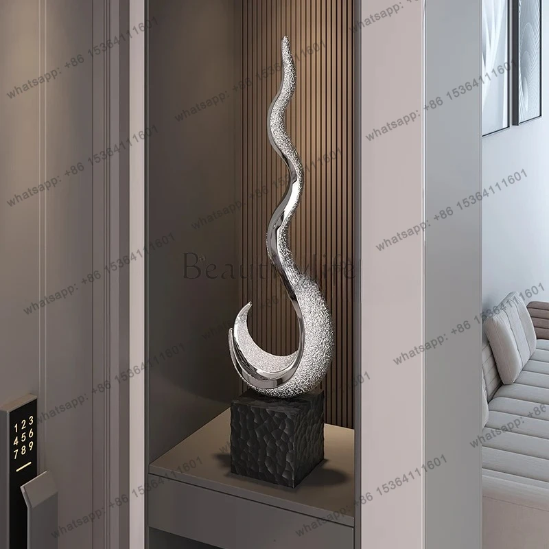 Fengsheng Shuiqi Art Sculpture Entry Entrance Entrance Living Room Hotel Lobby Decoration Ornament High-end housewarming gift