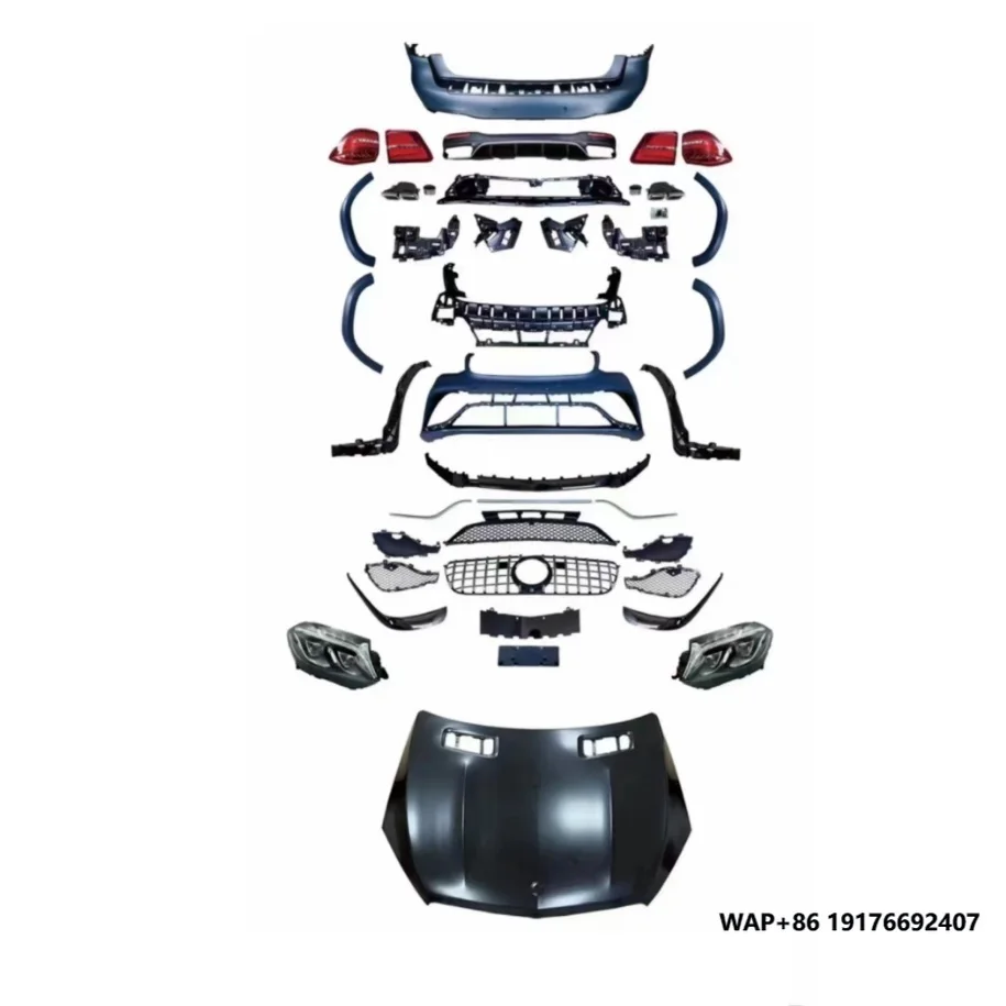 

XLstyling Car Bumper Conversion Old to New for Mercedes Benz GL X166 Upgrade to GLS X166 Body Kit