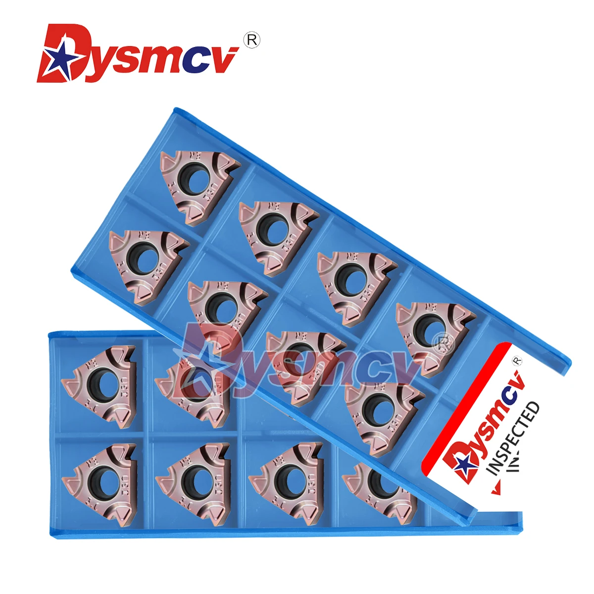 

CNC Thread Cutting Blades 16ERM 16IRM 1.0/1.5/2.0 ISO AG55 14W Lathe Machining Stainless Steel Press Type Screw Turning Inserts