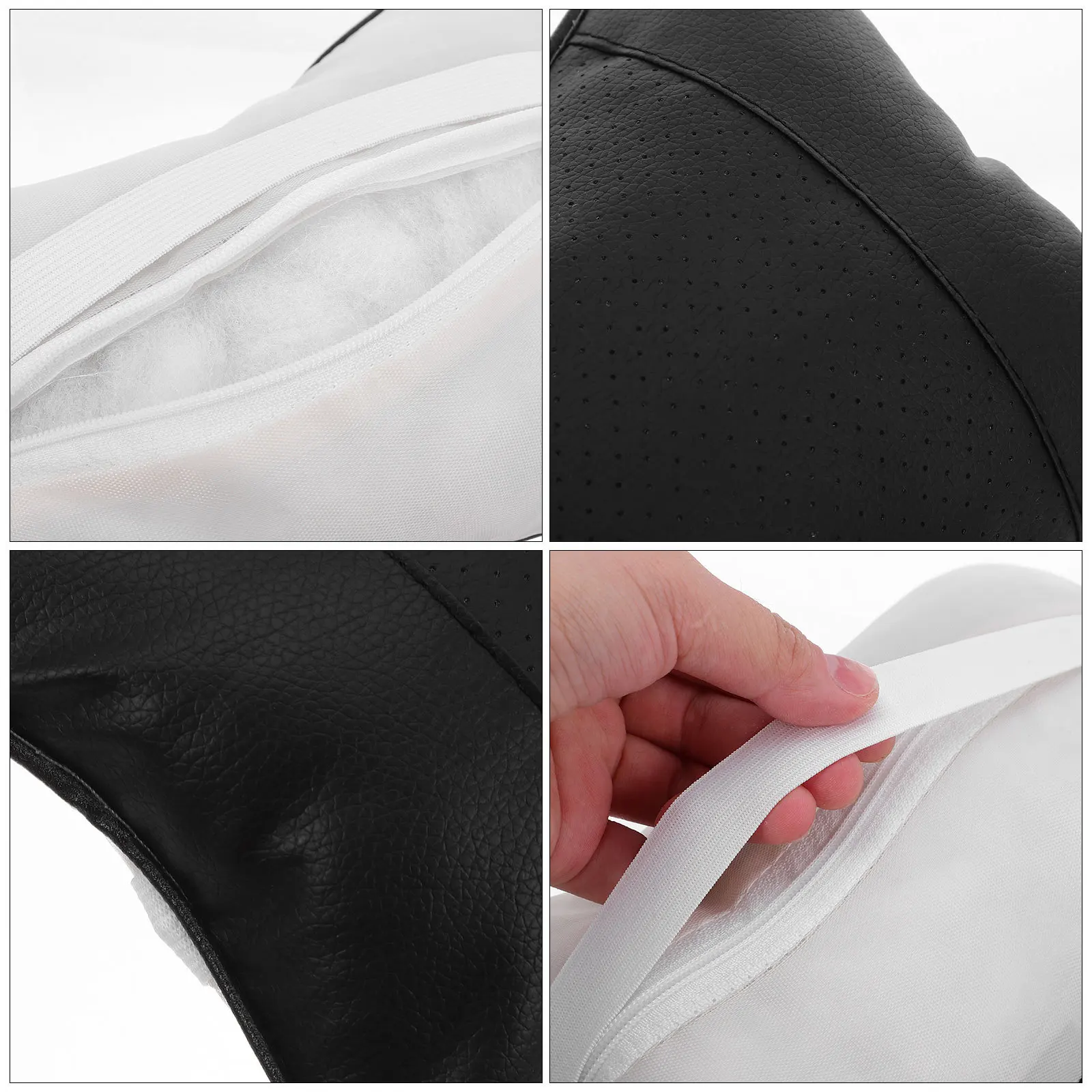 2 قطعة وسادة رقبة السيارة مريحة دعم مريح لسائق مقعد السيارة وسادة الرقبة مسند الرأس رحلة السفر #6